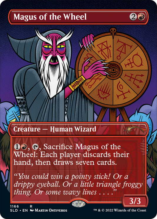 Magus of the Wheel (Borderless) [Secret Lair Drop Series] [Foil] [Foil] [Foil]