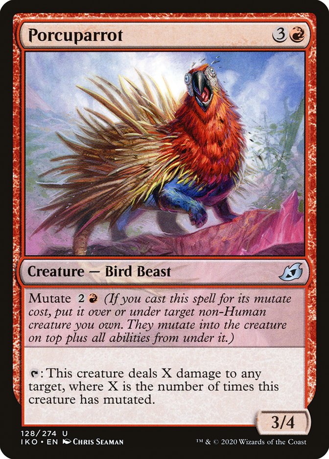 Porcuparrot [Ikoria: Lair of Behemoths] [Foil]
