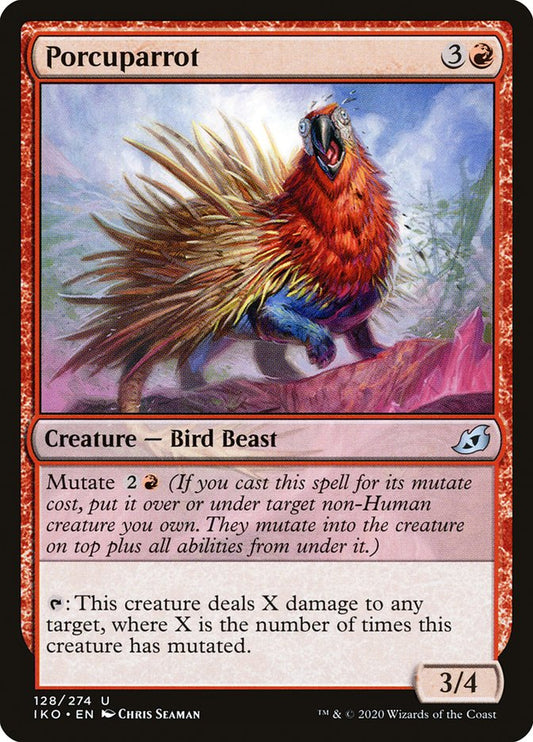 Porcuparrot [Ikoria: Lair of Behemoths] [Foil]