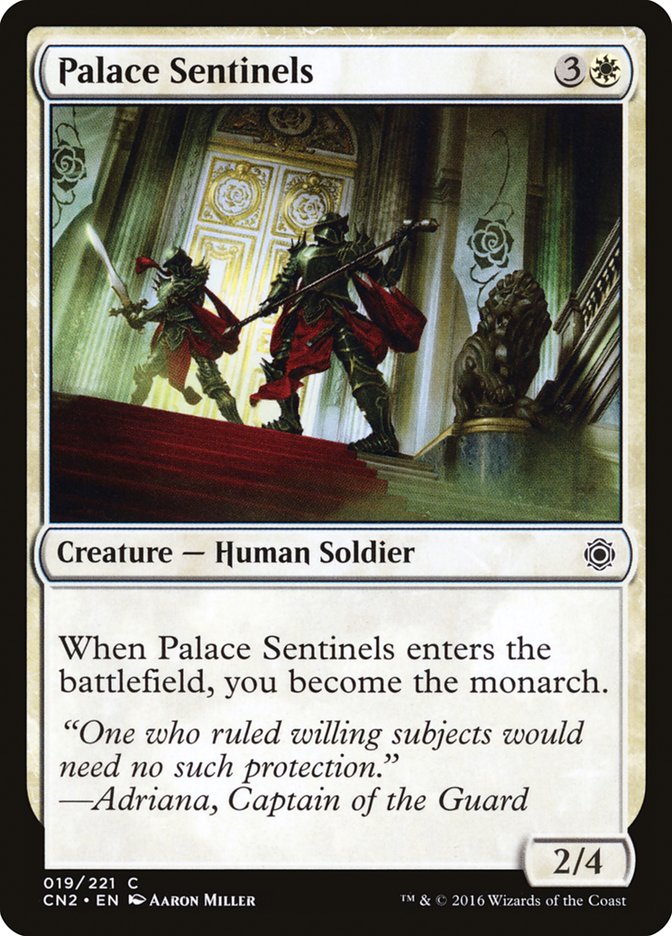 Palace Sentinels [Conspiracy: Take the Crown] [Foil]