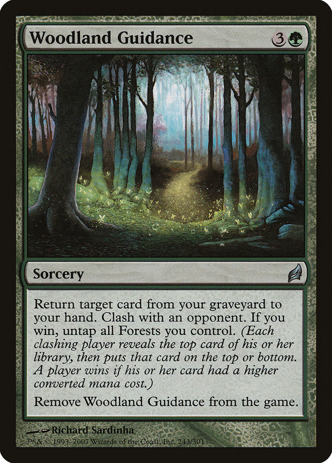 Woodland Guidance [Lorwyn] [Foil]