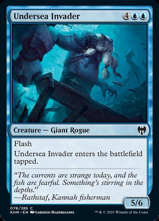 Undersea Invader [Kaldheim] [Foil]
