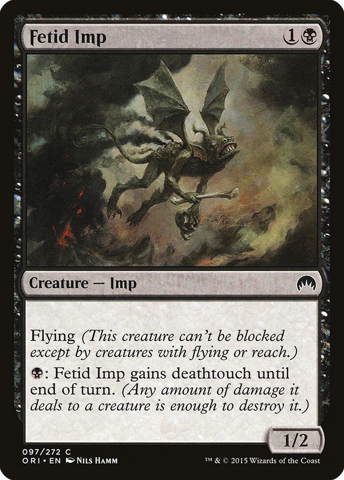 Fetid Imp [Magic Origins] [Foil]