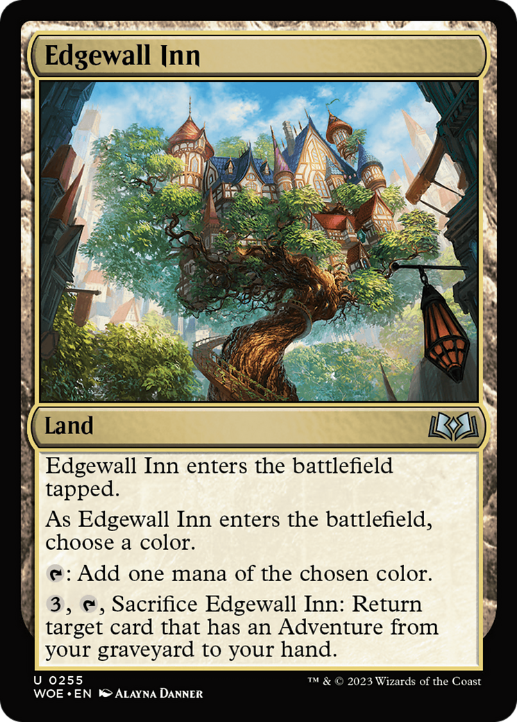 Edgewall Inn [Wilds of Eldraine] [Foil]
