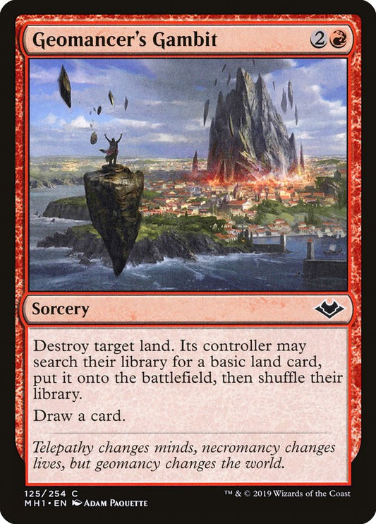 Geomancer's Gambit [Modern Horizons] [Foil]