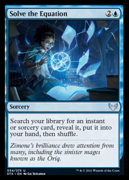Solve the Equation [Strixhaven: School of Mages] [Foil]
