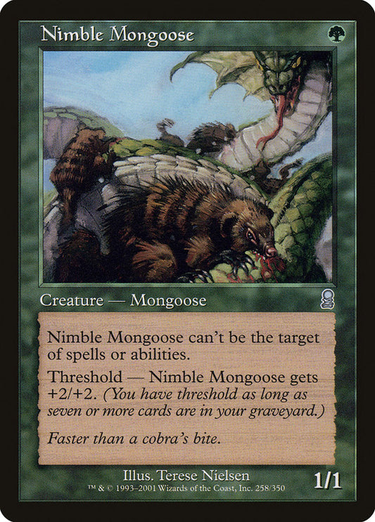 Nimble Mongoose [Odyssey] [Foil]