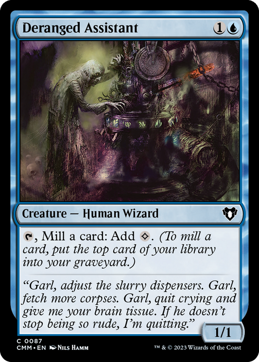 Deranged Assistant [Commander Masters] [Foil]