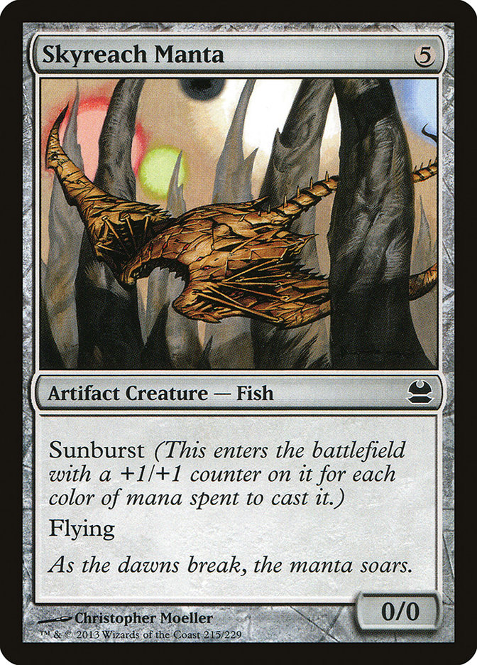 Skyreach Manta [Modern Masters] [Foil]