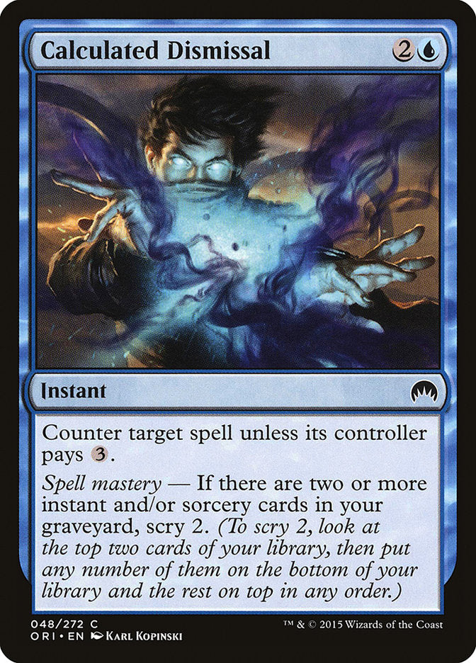 Calculated Dismissal [Magic Origins] [Foil]