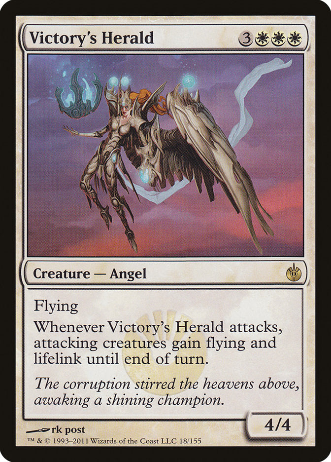 Victory's Herald [Mirrodin Besieged] [Foil]