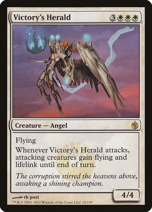 Victory's Herald [Mirrodin Besieged] [Foil]