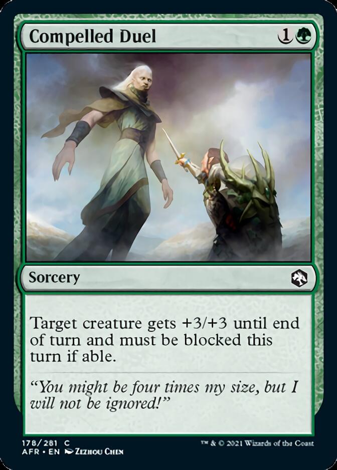 Compelled Duel [Dungeons & Dragons: Adventures in the Forgotten Realms] [Foil]