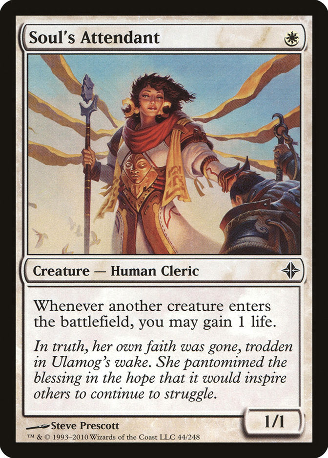Soul's Attendant [Rise of the Eldrazi] [Foil]