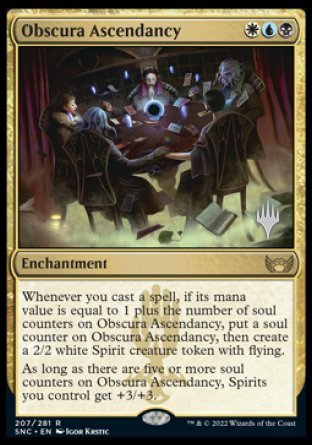 Obscura Ascendancy (Promo Pack) [Streets of New Capenna Promos] [Foil]