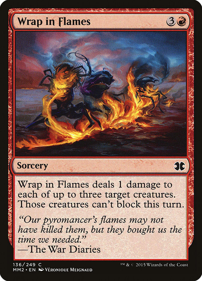 Wrap in Flames [Modern Masters 2015] [Foil]