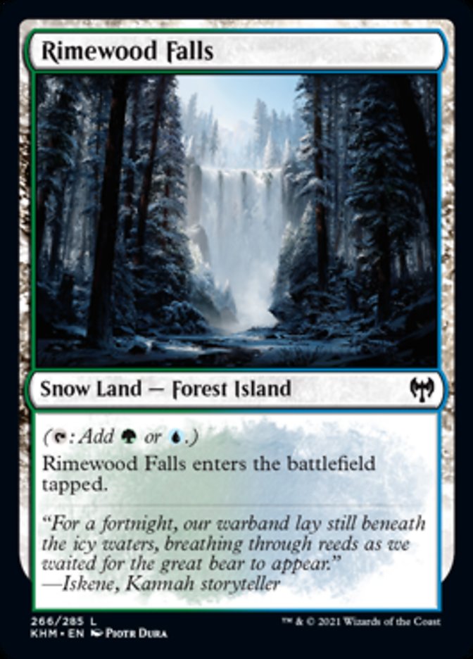 Rimewood Falls [Kaldheim] [Foil]