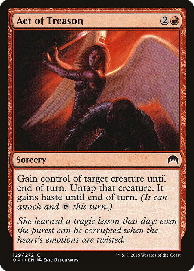 Act of Treason [Magic Origins] [Foil]