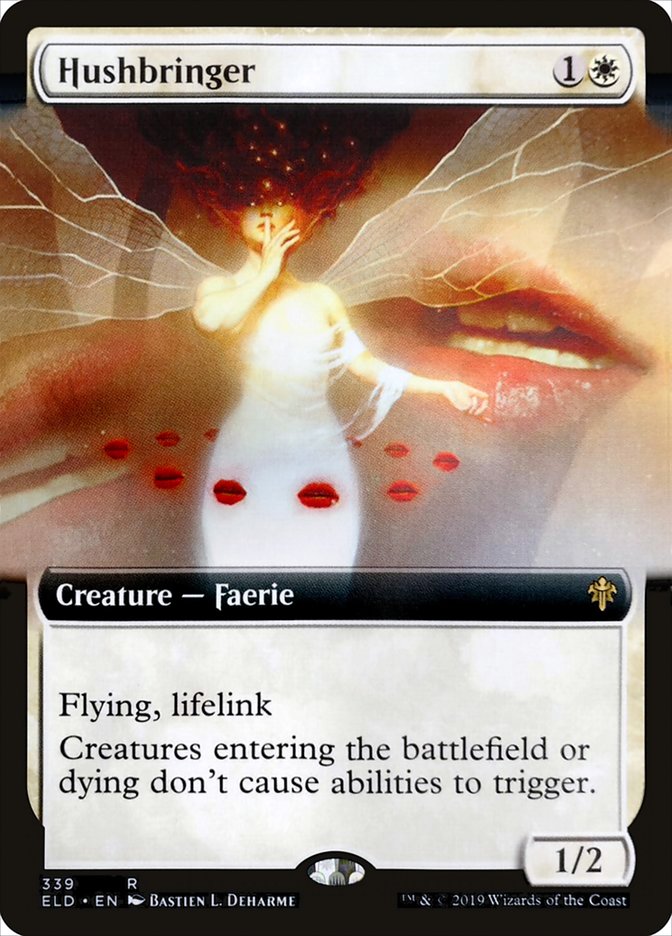 Hushbringer (Extended Art) [Throne of Eldraine] [Foil]