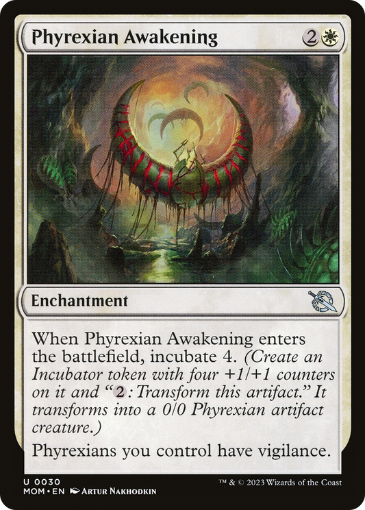 Phyrexian Awakening [March of the Machine] [Foil]