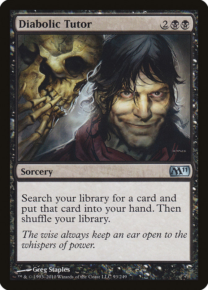 Diabolic Tutor [Core Set 2011]