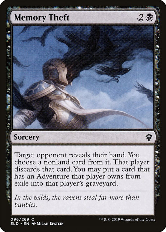 Memory Theft [Throne of Eldraine] [Foil]