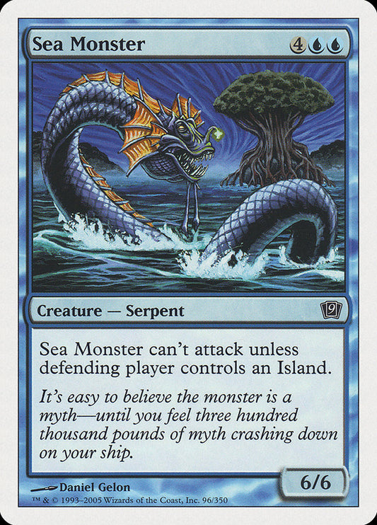 Sea Monster [Ninth Edition] [Foil]