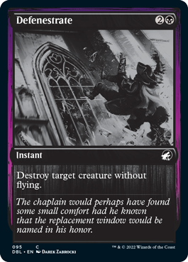 Defenestrate [Innistrad: Double Feature] [Foil]