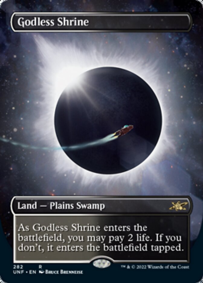 Godless Shrine (Borderless) [Unfinity] [Foil]