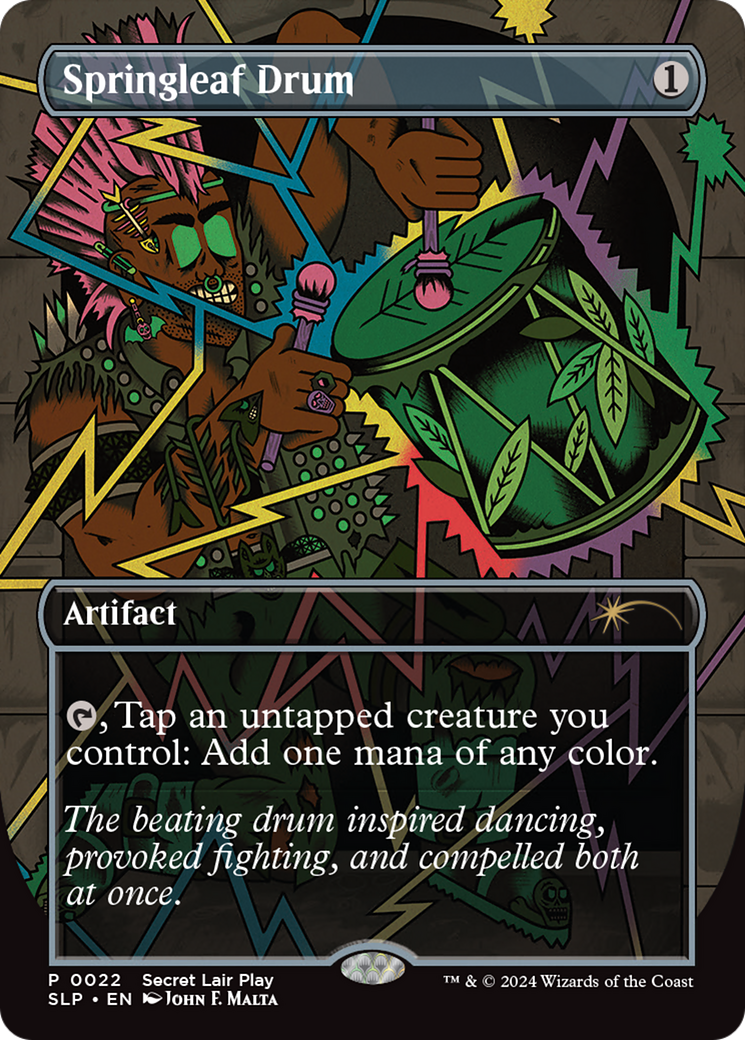 Springleaf Drum [Secret Lair Showdown] [Foil]