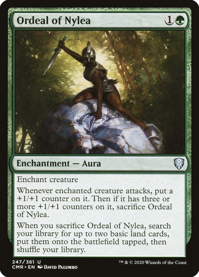 Ordeal of Nylea [Commander Legends] [Foil]