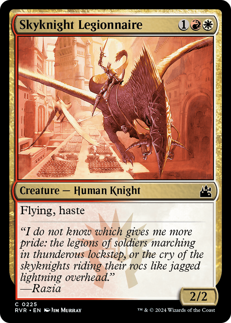 Skyknight Legionnaire [Ravnica Remastered] [Foil]