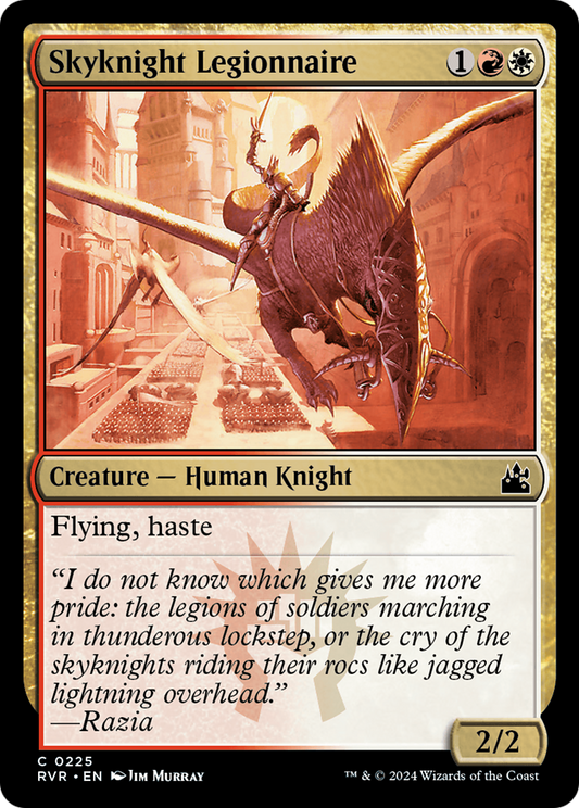 Skyknight Legionnaire [Ravnica Remastered] [Foil]