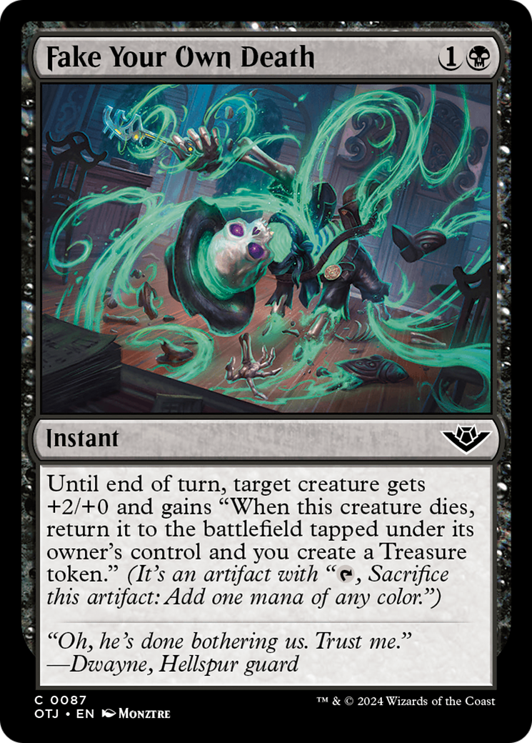 Fake Your Own Death [Outlaws of Thunder Junction] [Foil]
