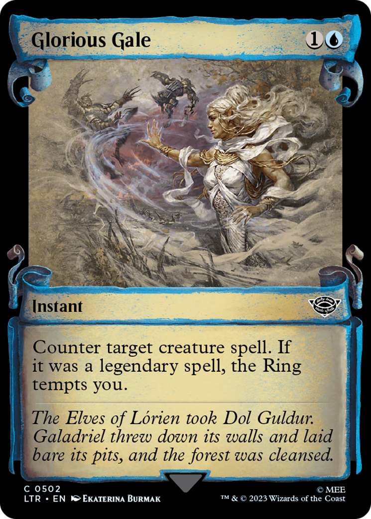 Glorious Gale [The Lord of the Rings: Tales of Middle-Earth Showcase Scrolls] [Foil]