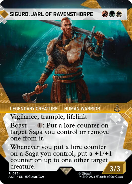 Sigurd, Jarl of Ravensthorpe (Showcase) [Assassin's Creed] [Foil]