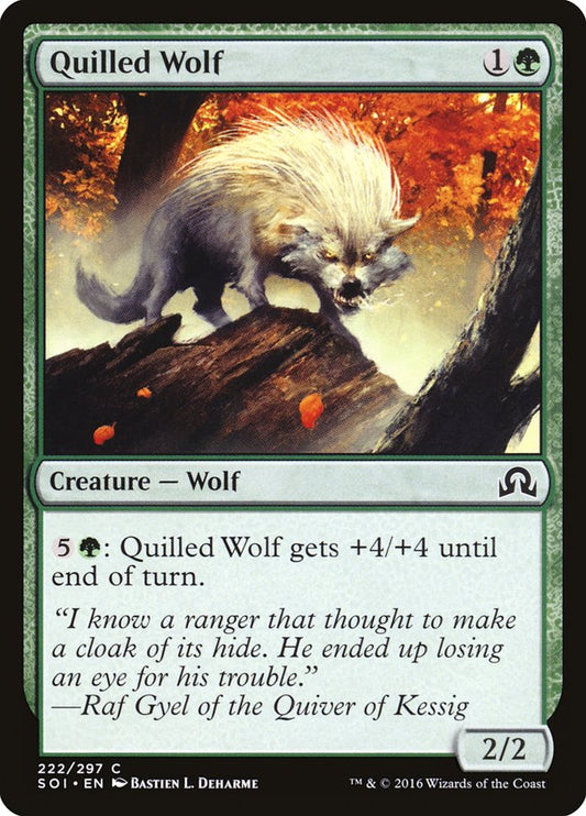Quilled Wolf [Shadows over Innistrad] [Foil]