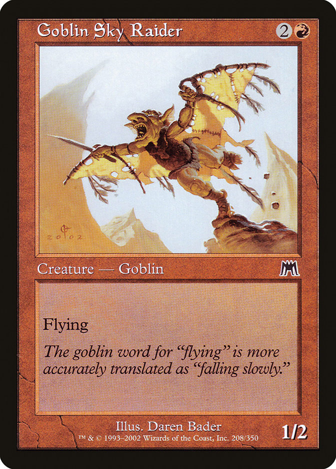 Goblin Sky Raider [Onslaught] [Foil]