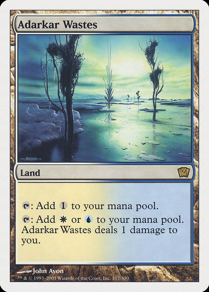 Adarkar Wastes [Ninth Edition] [Foil]