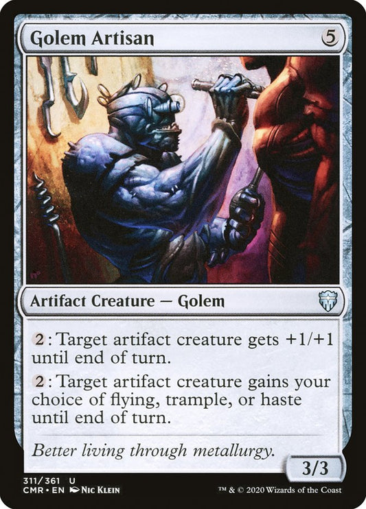 Golem Artisan [Commander Legends] [Foil]
