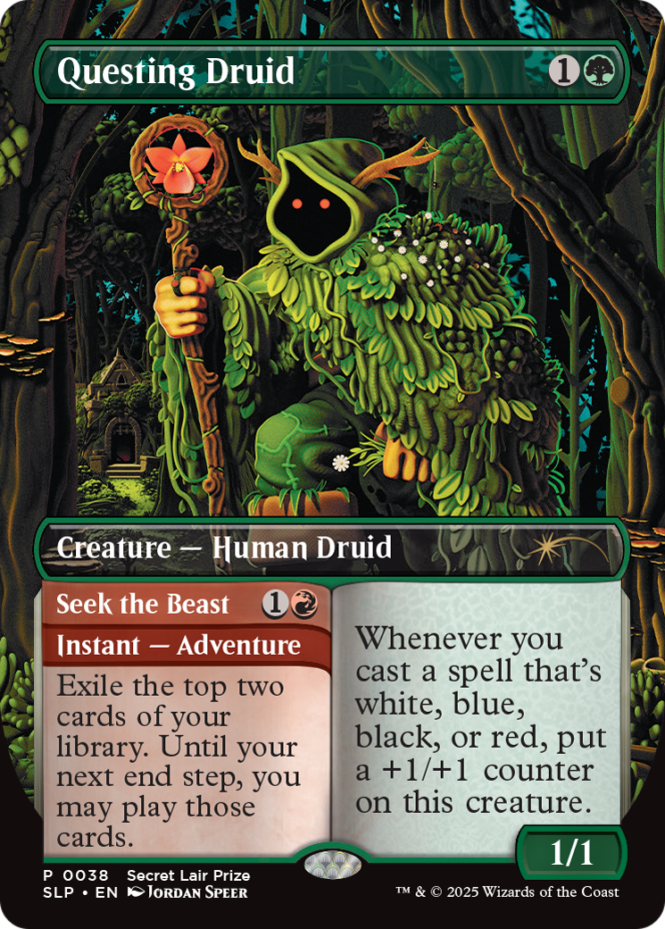 Questing Druid [Secret Lair Showdown] [Foil]