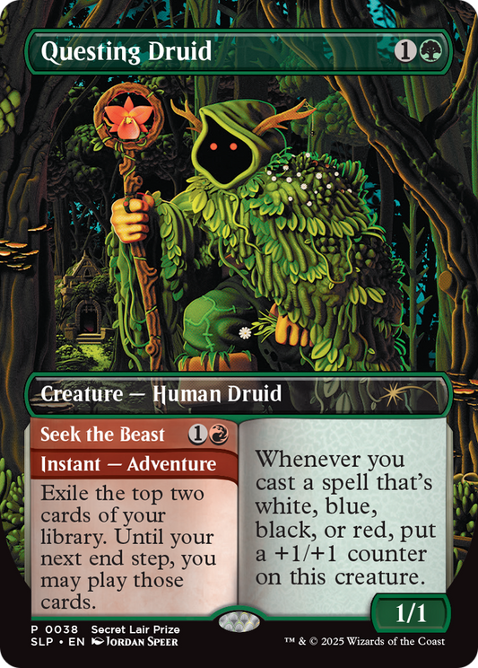 Questing Druid [Secret Lair Showdown] [Foil]