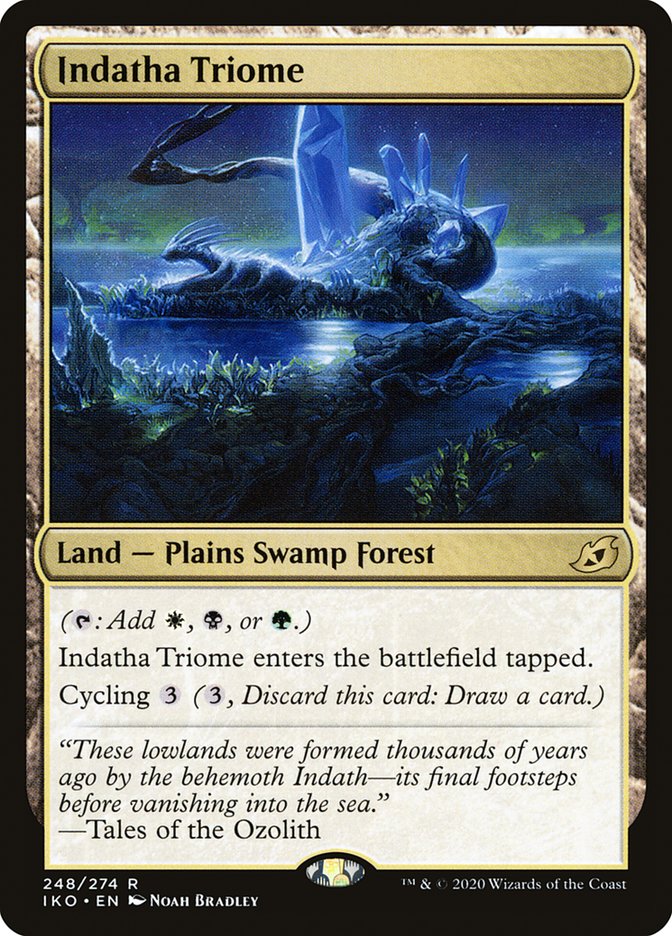 Indatha Triome [Ikoria: Lair of Behemoths] [Foil]