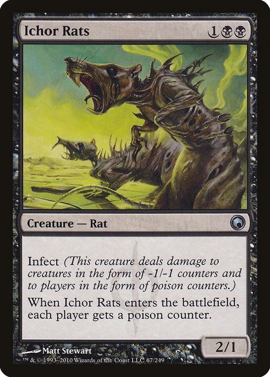 Ichor Rats [Scars of Mirrodin] [Foil]