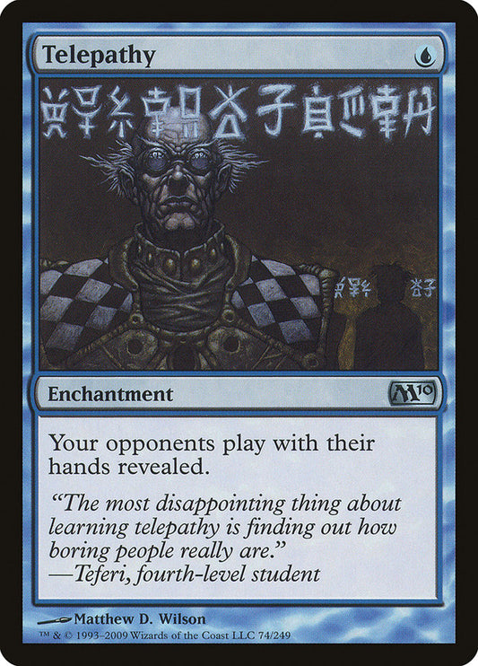 Telepathy [Core Set 2010] [Foil]
