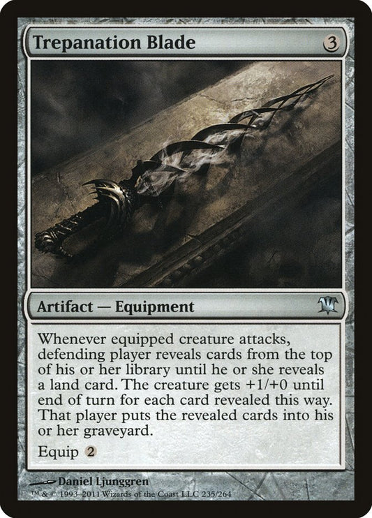 Trepanation Blade [Innistrad] [Foil]