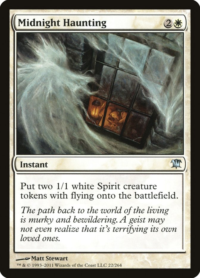 Midnight Haunting [Innistrad] [Foil]
