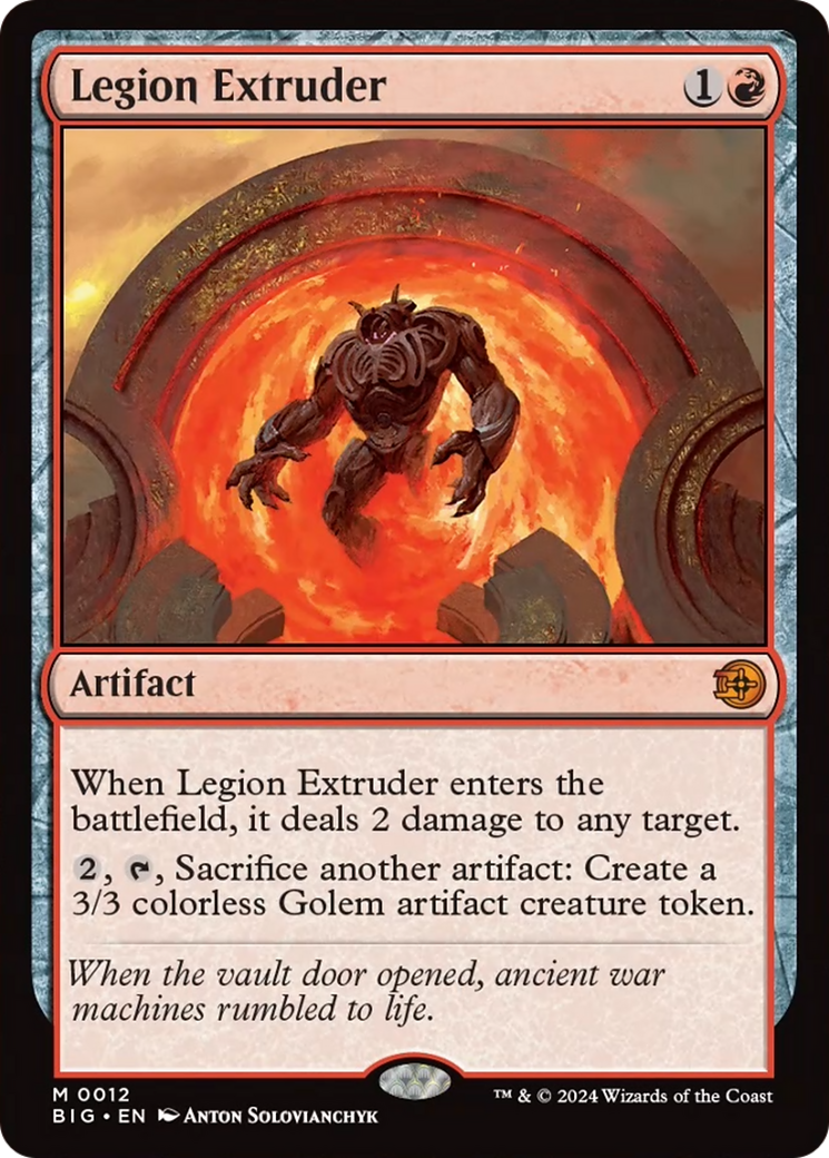 Legion Extruder [Outlaws of Thunder Junction: The Big Score] [Foil]