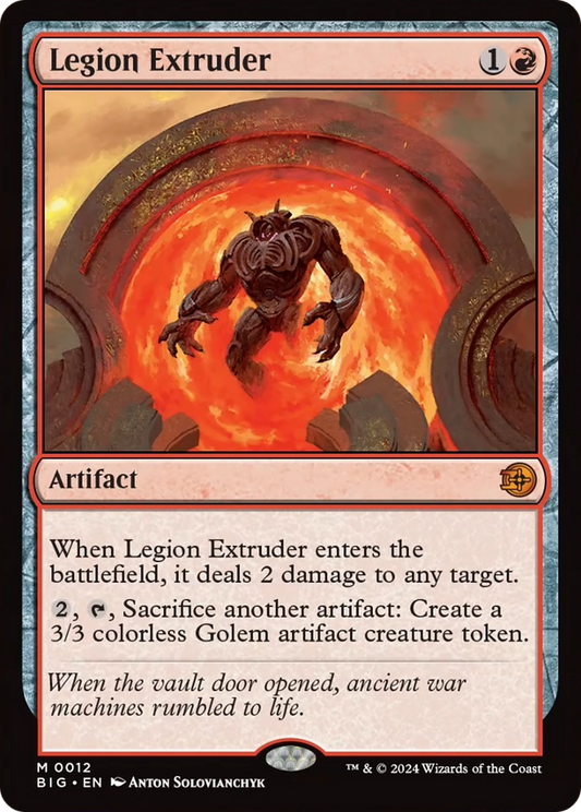 Legion Extruder [Outlaws of Thunder Junction: The Big Score] [Foil]