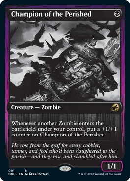 Champion of the Perished [Innistrad: Double Feature] [Foil]